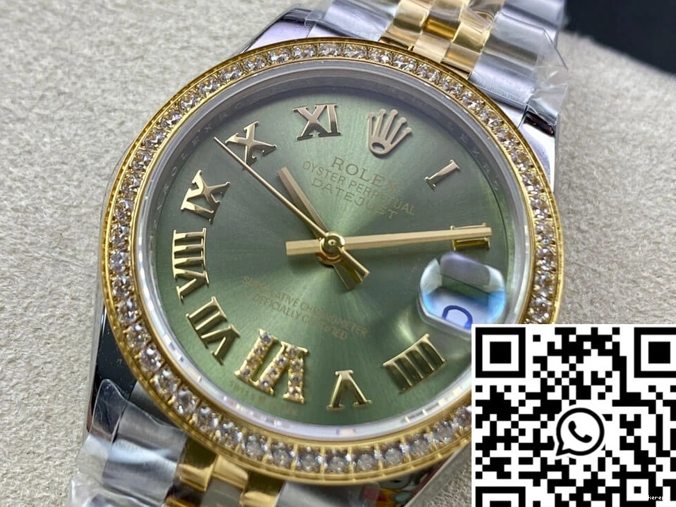 Factory Datejust Yellow Gold Rolex EW M278383RBR-0016 31MM 0216